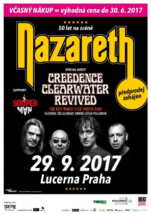 Nazareth Praha 2017