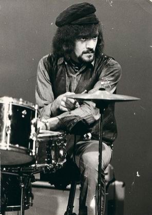 drums of Jethro Tull - Clive Bunker /UK/