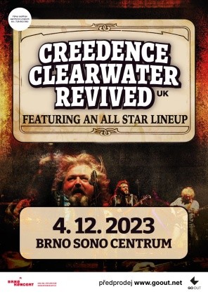 Creedence Clearwater Revived /UK/ 2023 Brno