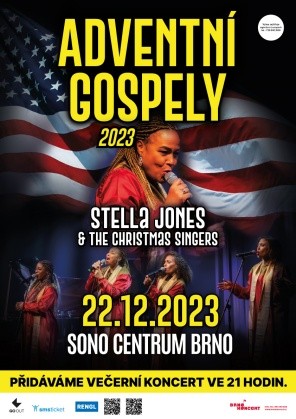 Adventní gospely 2023 v Brně v 21 hodin