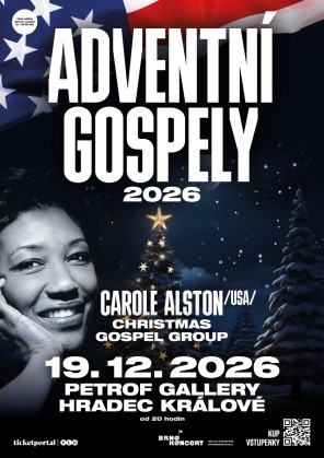 Adventní gospely 2026: Carole Alston & Christmas Gospel (USA) - Hradec Králové
