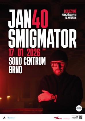 Jan Smigmator 40: Mr. Swing TOUR 2026 - Sono, Brno