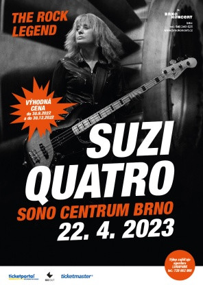 Suzi Quatro v Brně 2023