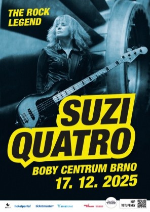 Suzi Quatro v Zoner Bobyhall, Brno 2025